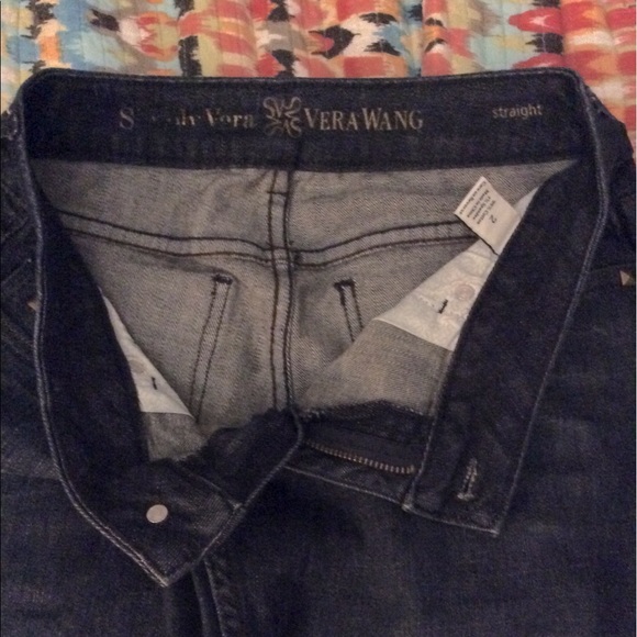 Simply Vera Straight Leg Petite Jeans - Picture 2 of 5